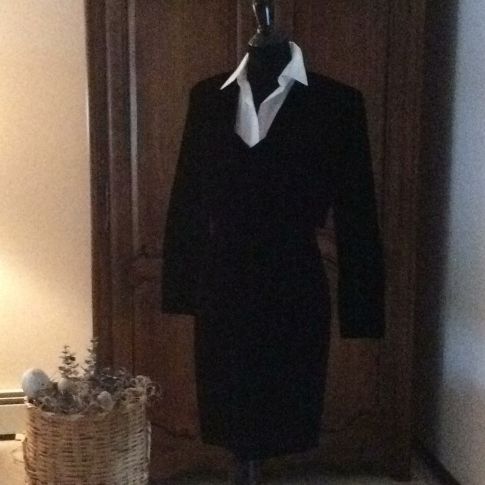 A. J Bari velvet dress and bolero jacket